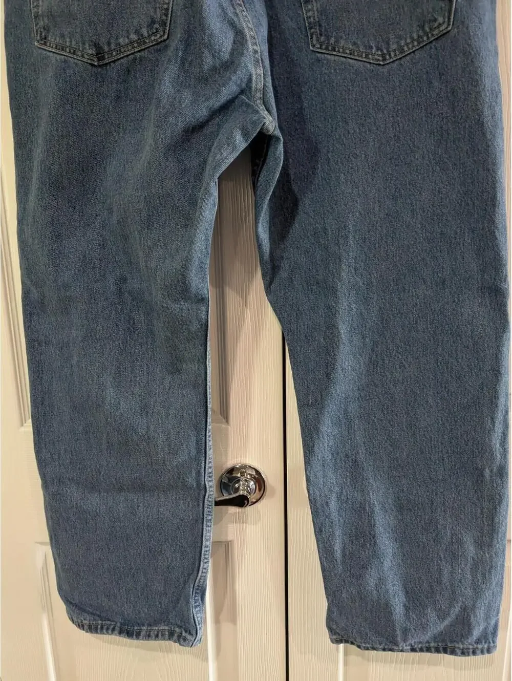 Levi Strauss & Co. Men's Denim Jeans 505 Classic Straight Leg Cotton W44 L30
